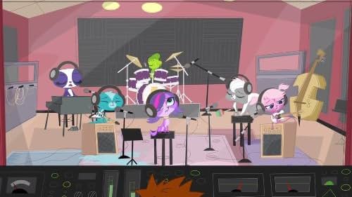 Tabitha St. Germain, Sam Vincent, Jocelyne Loewen, Peter New, Nicole Oliver, Kyle Rideout, and Kira Tozer in Littlest Pet Shop (2012)