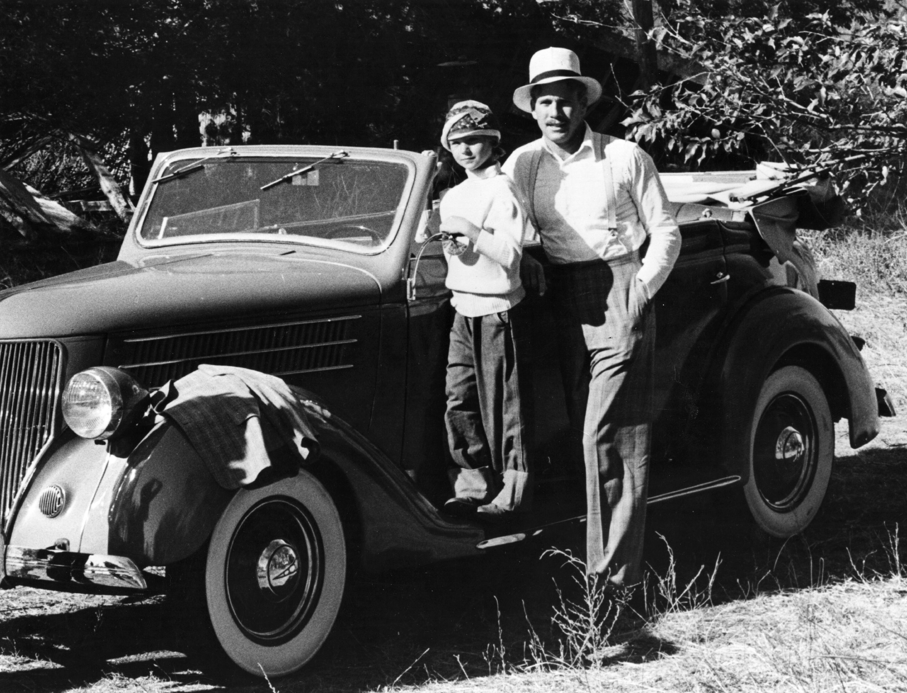 Tatum O'Neal and Ryan O'Neal in Paper Moon (1973)