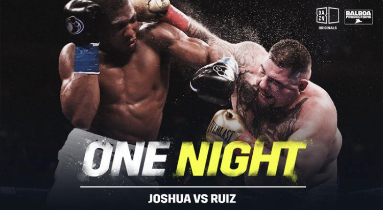 Andy Ruiz Jr. and Anthony Joshua in One Night: Joshua vs. Ruiz (2019)