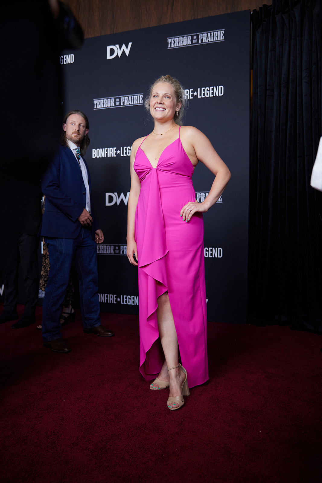 Amanda Presmyk attends the special screening of "Terror On The Prairie" at AMC DINE-IN Thoroughbred 20 on June 13, 2022 in Franklin, Tennessee.