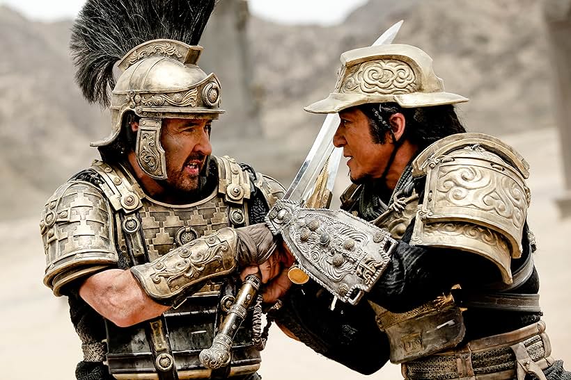 John Cusack and Jackie Chan in Dragon Blade (2015)