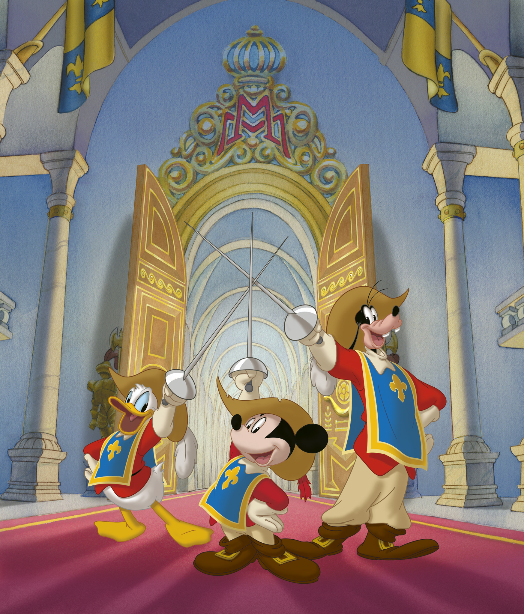 Wayne Allwine, Tony Anselmo, and Bill Farmer in Micky, Donald, Goofy - Die drei Musketiere (2004)