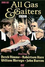 John Barron, Robertson Hare, William Mervyn, and Derek Nimmo in All Gas and Gaiters (1966)