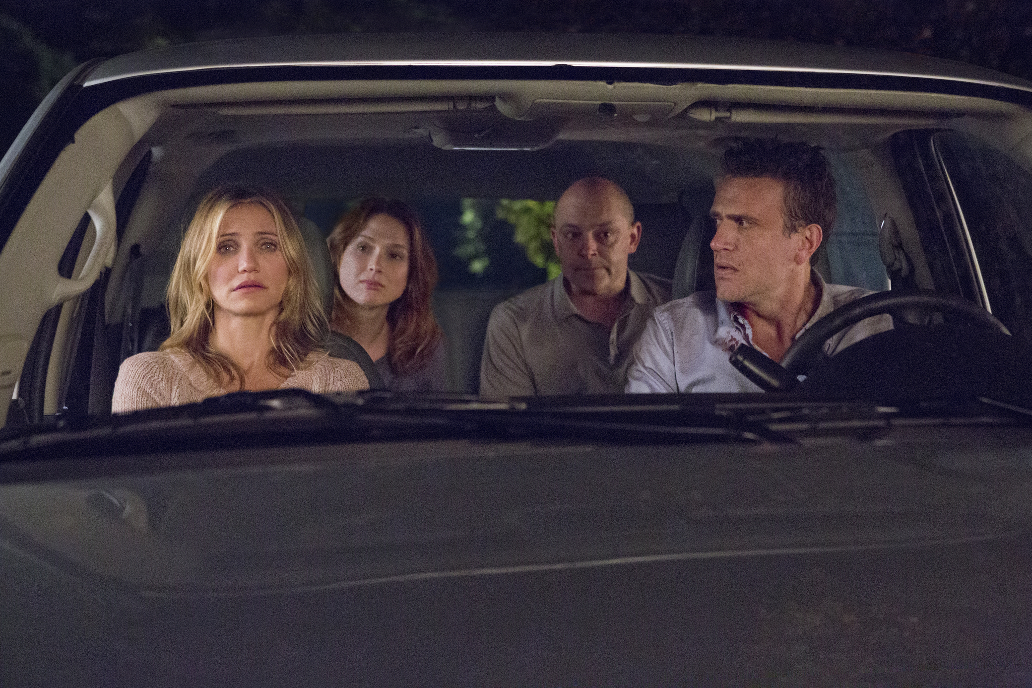 Cameron Diaz, Jason Segel, Rob Corddry, and Ellie Kemper in Sex Tape (2014)