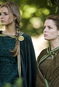 Tamsin Egerton and Lara Jean Chorostecki in Camelot (2011)