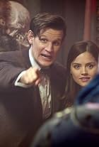 Matt Smith and Jenna Coleman in The Rings of Akhaten (2013)