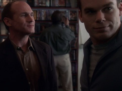 Michael C. Hall and Tim Maculan in Six Feet Under (2001)