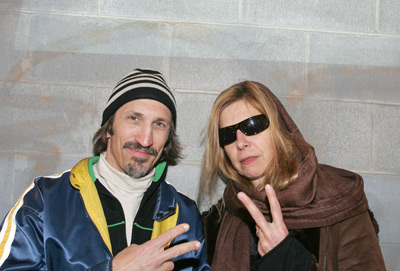 Richard Edson and Sara Driver at an event for Stranger than Paradise (1984)