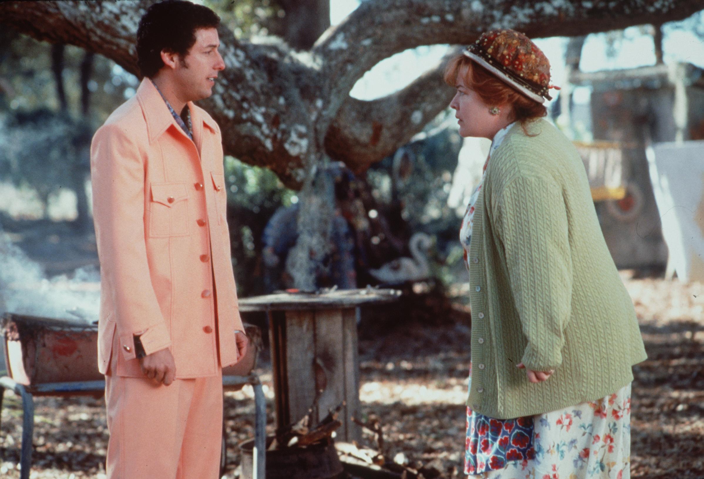 Kathy Bates and Adam Sandler in The Waterboy (1998)