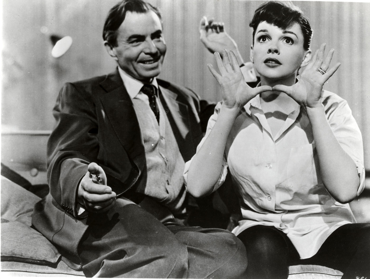 Judy Garland and James Mason in A Star Is Born (1954)