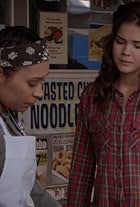 Maia Mitchell and Daffany McGaray Clark in The Fosters (2013)