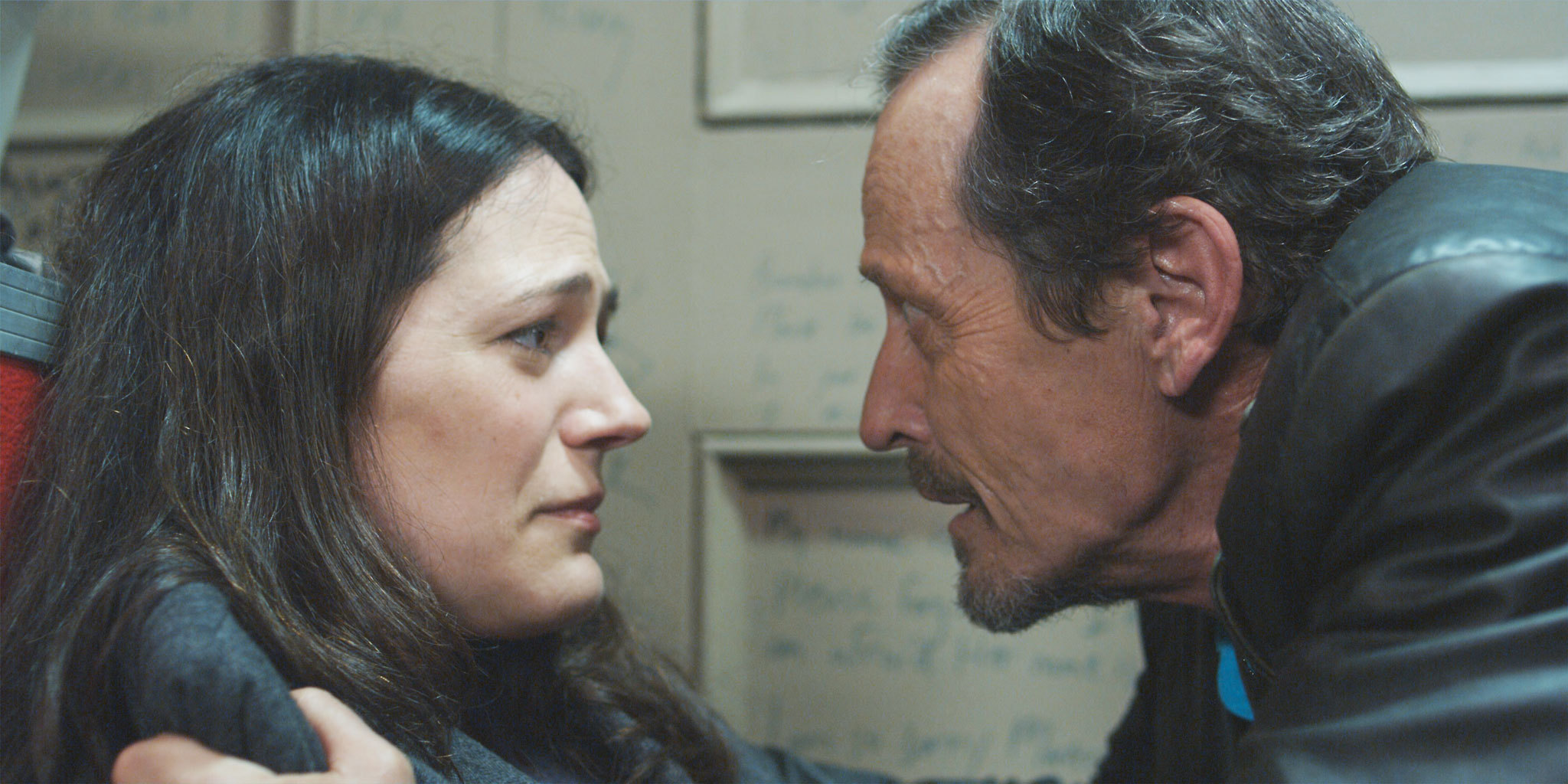 Lisa Houle and Stephen McHattie in Pontypool (2008)