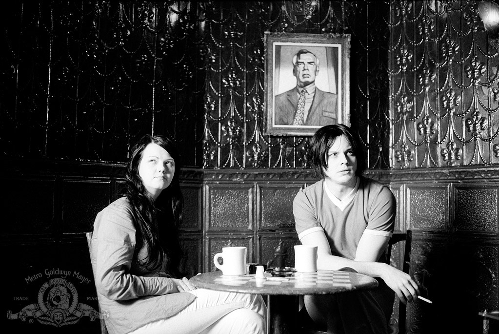 Jack White and Meg White in Coffee and Cigarettes (2003)