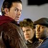 Mark Wahlberg, Tyrese Gibson, and Garrett Hedlund in Four Brothers (2005)