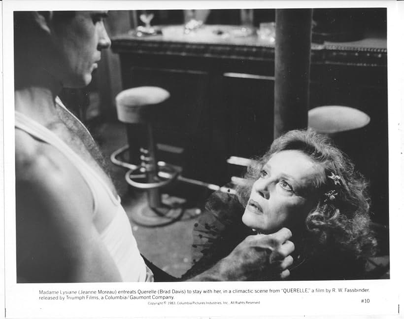 Brad Davis and Jeanne Moreau in Querelle (1982)