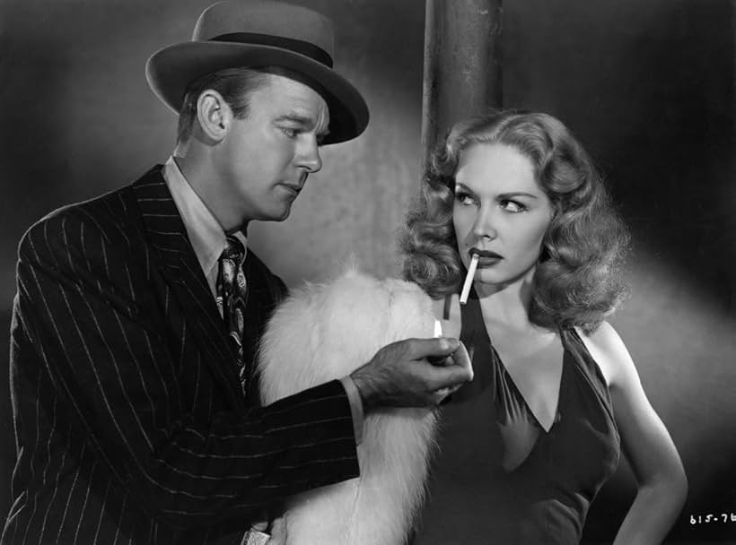 Mary Meade and Dennis O'Keefe in T-Men (1947)