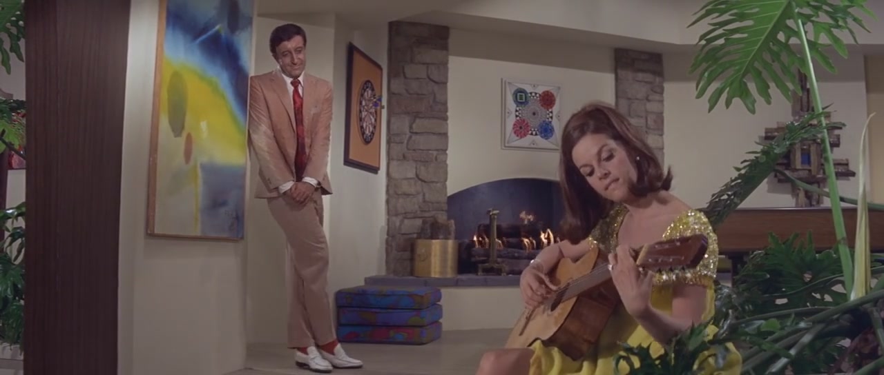 Peter Sellers and Claudine Longet in The Party (1968)