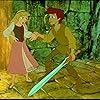 Grant Bardsley and Susan Sheridan in The Black Cauldron (1985)