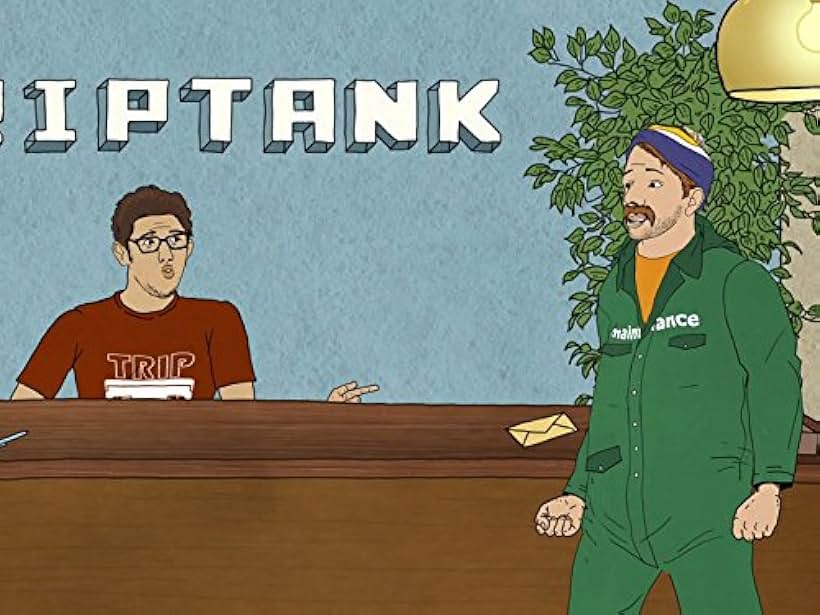 Jonah Ray and Eric Magnussen in TripTank (2014)