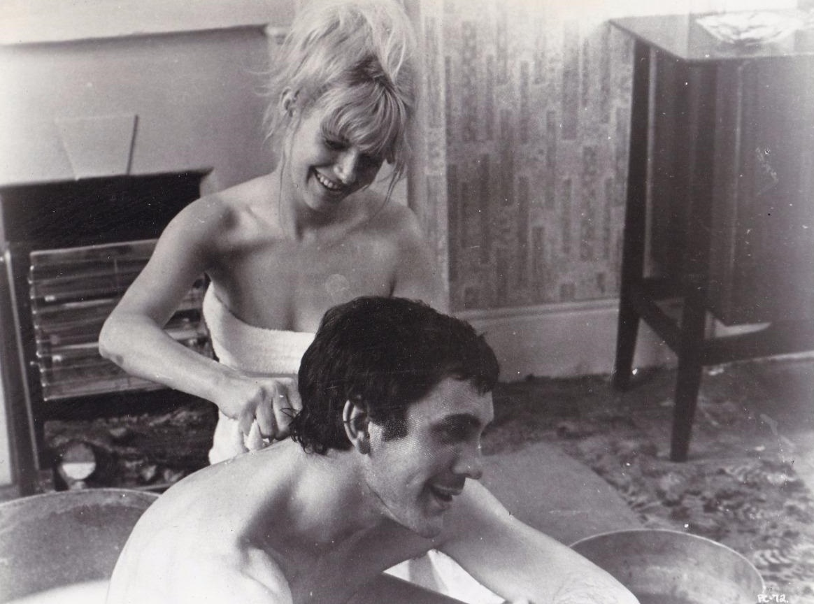 Terence Stamp and Carol White in Poor Cow (1967)