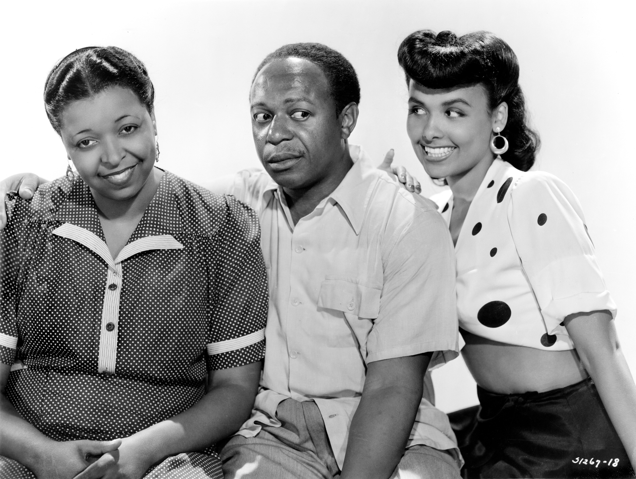 Eddie 'Rochester' Anderson, Lena Horne, and Ethel Waters in Cabin in the Sky (1943)