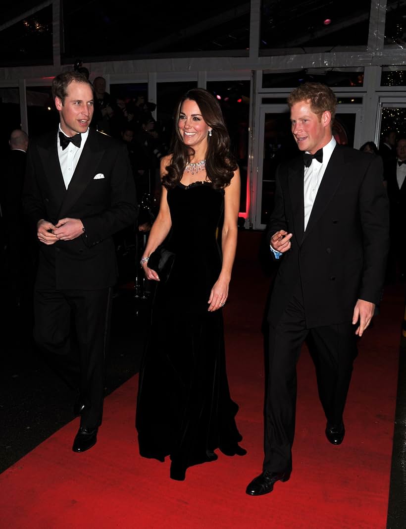 Prince Harry, Prince William of Wales, and Catherine Princess of Wales