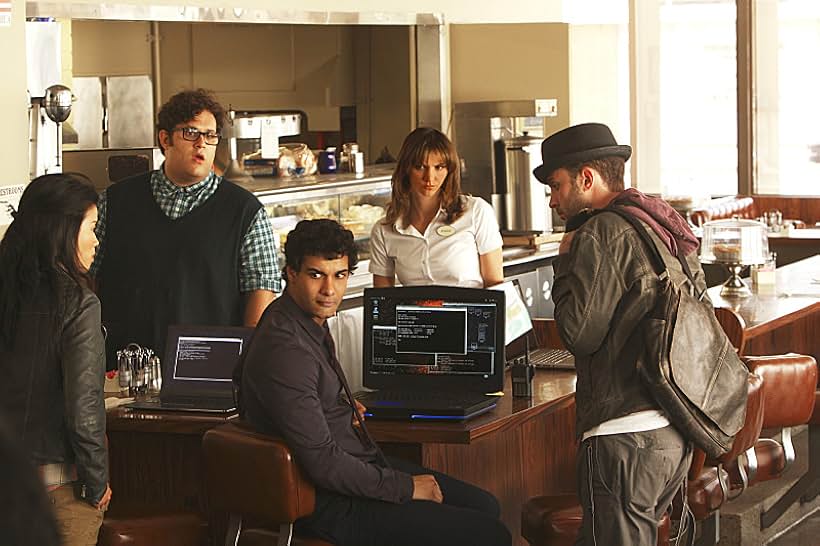 Eddie Kaye Thomas, Elyes Gabel, Katharine McPhee, Jadyn Wong, and Ari Stidham in Scorpion (2014)