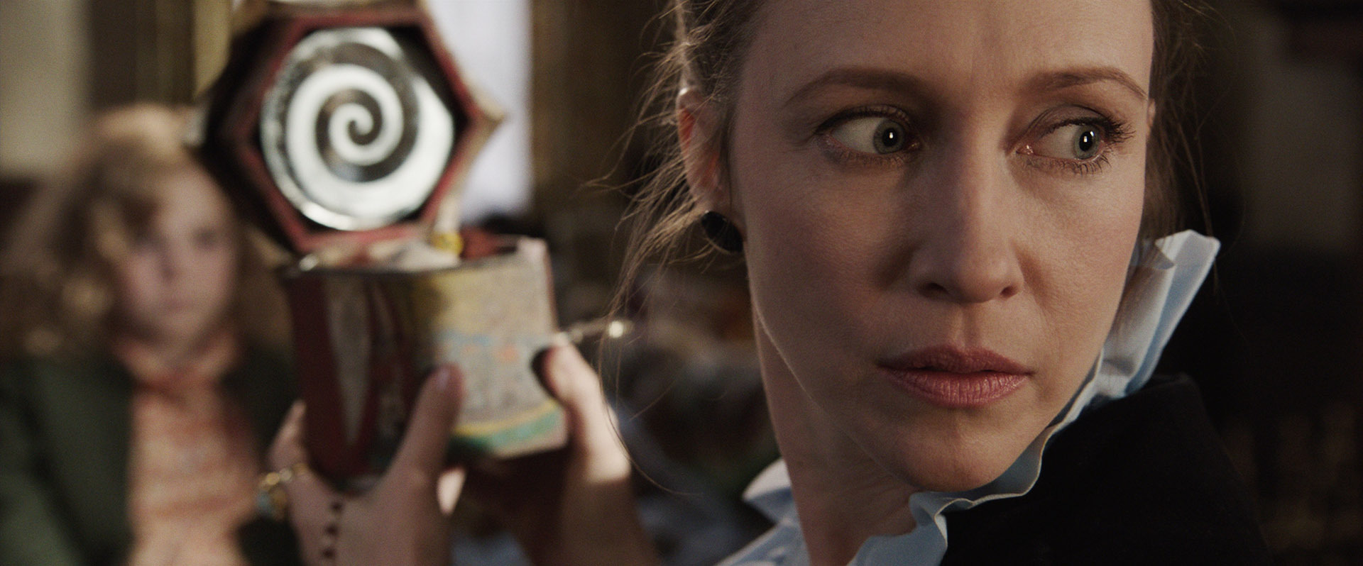 Vera Farmiga and Kyla Deaver in The Conjuring (2013)