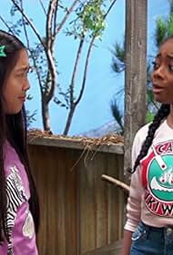 Skai Jackson and Nina Lu in Bunk'd (2015)