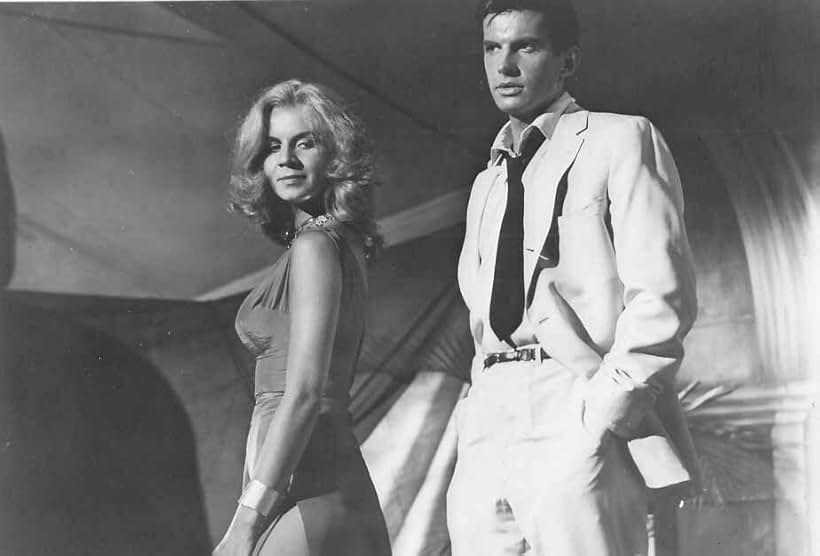 George Hamilton and Salome Jens in Angel Baby (1961)