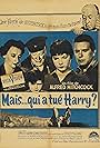 Alfred Hitchcock, Shirley MacLaine, John Forsythe, Edmund Gwenn, Jerry Mathers, Mildred Natwick, and Philip Truex in Mais qui a tué Harry? (1955)