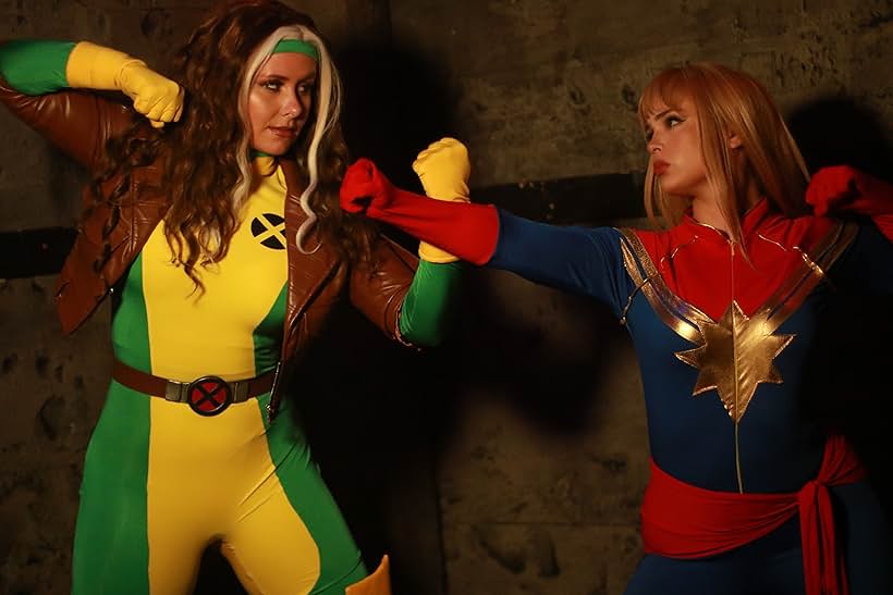 Sapphire Tabor and Alyssa Lima in Triggered, a Cinematic Superhero Fan-Film (2022)