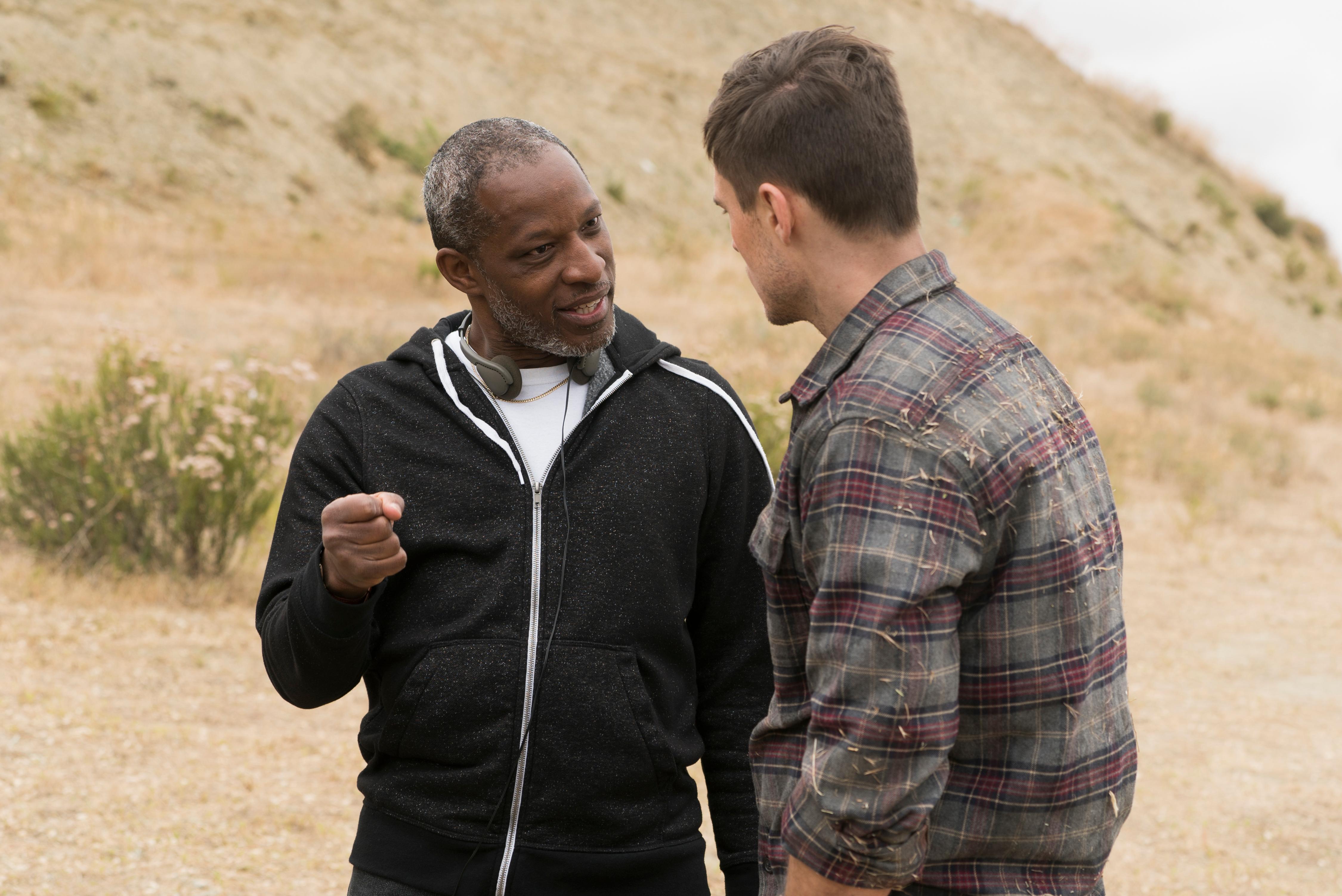 Alrick Riley, Dave Erickson, and Sam Underwood in Fear the Walking Dead (2015)