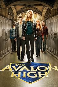 Britt Robertson and Gregg Sulkin in Avalon High (2010)