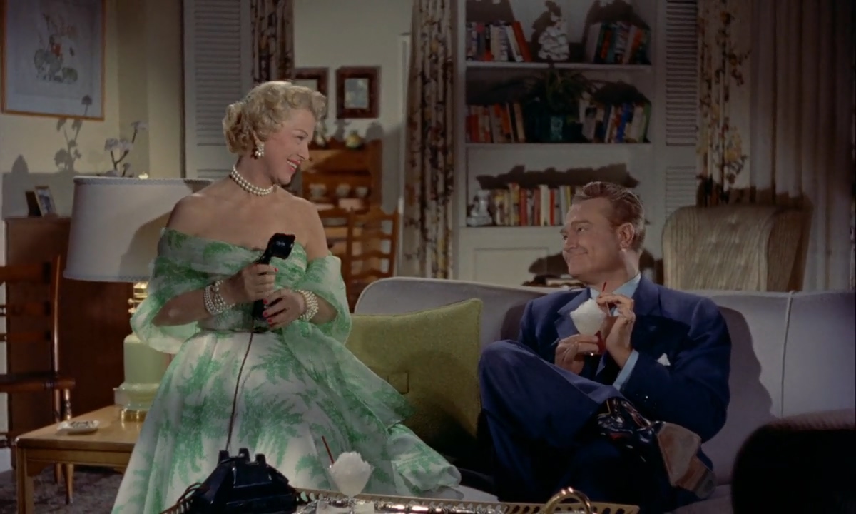 Glenda Farrell and Red Skelton in Susan Slept Here (1954)