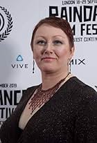 At Raindance Film Festival 2019 with feature film 'My Day'