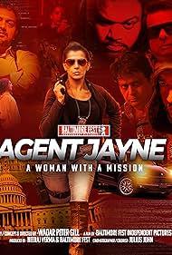 Ashutosh Bajpay, Julius John, Uriel Massey, Waqar Peter Gill, Kishore Varieth, Aaryan Verma, Sharukh Arshad, and Shalini Sood in Agent Jayne (2024)