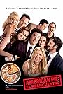 Mena Suvari, Jason Biggs, Alyson Hannigan, Chris Klein, Natasha Lyonne, Thomas Ian Nicholas, Tara Reid, Seann William Scott, and Eddie Kaye Thomas in American Pie: El reencuentro (2012)