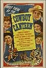 Barbara Jo Allen, Jane Frazee, Tex Ritter, Charles Starrett, and Guinn 'Big Boy' Williams in Cowboy Canteen (1944)