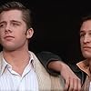 Maxwell Caulfield and Peter Frechette in Grease 2 (1982)