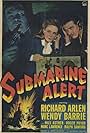 Richard Arlen, Wendy Barrie, and Abner Biberman in Submarine Alert (1943)