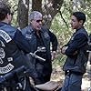 Ron Perlman, Theo Rossi, and David Labrava in Sons of Anarchy (2008)