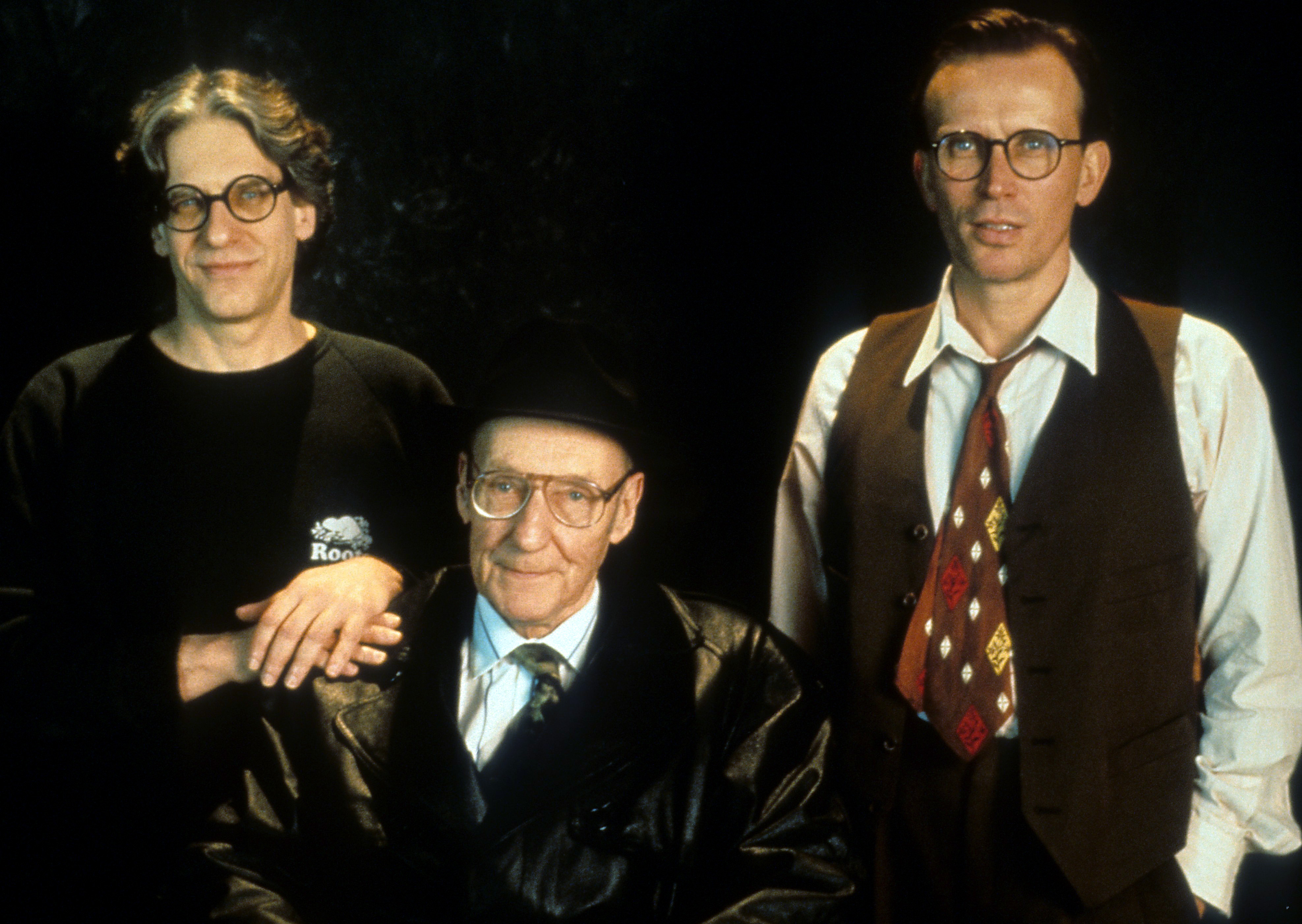 David Cronenberg, Peter Weller, and William S. Burroughs in Naked Lunch (1991)