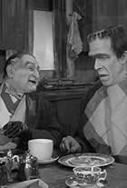 Fred Gwynne and Al Lewis in The Munsters (1964)