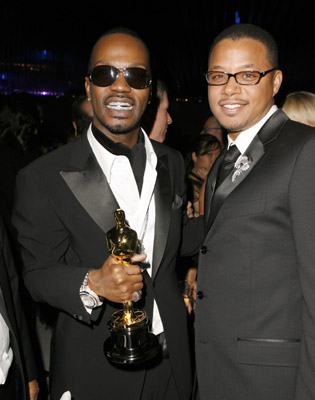 Terrence Howard and Juicy J at an event for The 78th Annual Academy Awards (2006)