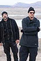 Aaron Goodwin, Jay Wasley, Zak Bagans, and Billy Tolley in Lake of Death (2020)