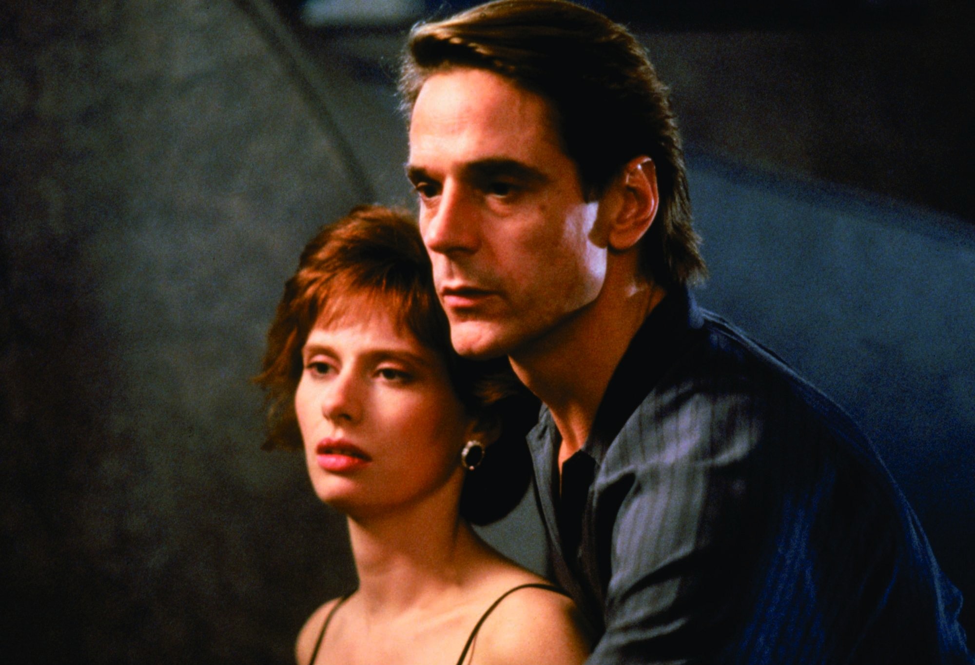 Jeremy Irons and Heidi von Palleske in Dead Ringers (1988)