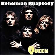 Roger Taylor, Brian May, Freddie Mercury, John Deacon, and Queen in Queen: Bohemian Rhapsody (1975)