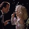 Bill Murray and Carol Kane in Scrooged (1988)