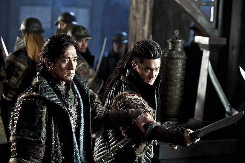 Jackie Chan and Choi Siwon in Dragon Blade (2015)